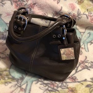 Tignanello brown leather purse